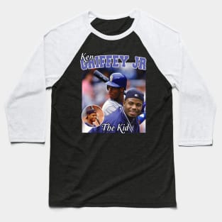 Ken Griffey Jr The Kid Basketball Legend Signature Vintage Retro 80s 90s Bootleg Rap Style (1) Baseball T-Shirt